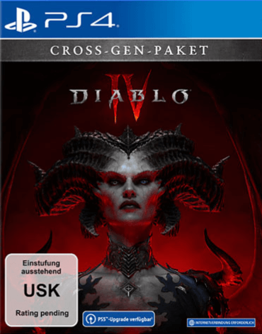 Diablo IV box art for Playstation 4